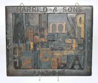 Harrild & Sons/伦敦，19世纪活字盒拼贴