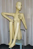 Lorenzo Piemonti，"Mannequin"，为 Schläppi 公司制作的橱窗人偶，苏黎世 1960 年代