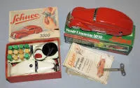 Schuco遥控车3000、美占区版和可转向轿车1010，复刻品