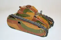 Märklin Renault-tank med ærtekanon, Mimikry CL-camouflage, omkring 1930
