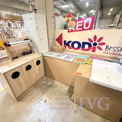 自制包装柜台