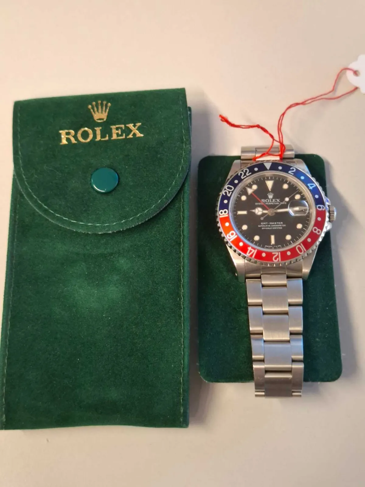 1 Armbanduhr *** ROLEX *** GMT Master