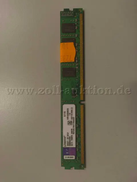 89 memoria RAM Kingston 2 GB DDR3-1333 MHz PC3-10600U (KVR1333D3N9/2G)