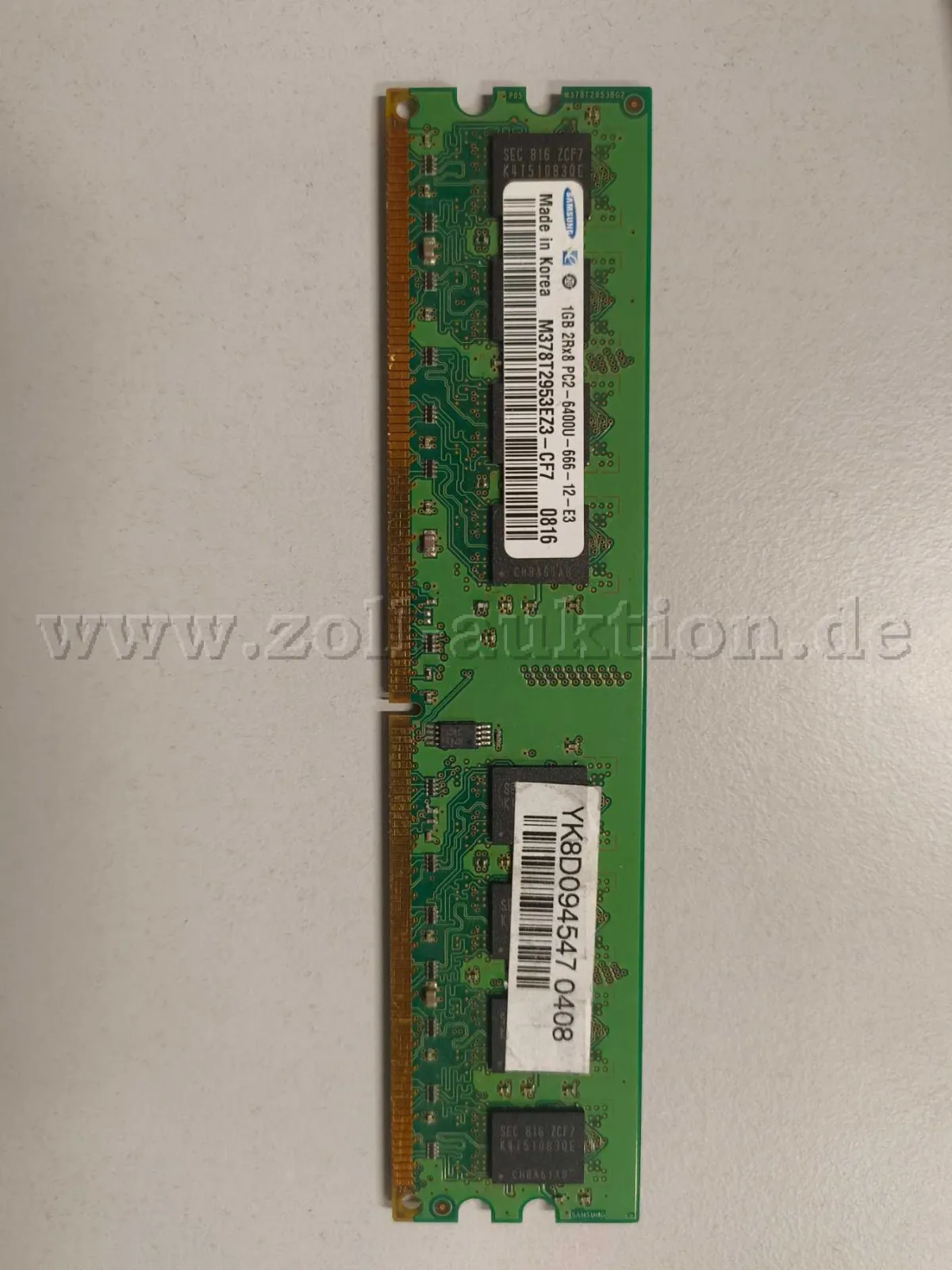 50 module memorie / RAM Samsung 1 GB DDR2-800 MHz PC2-6400U (M378T2953EZ3-CF7)