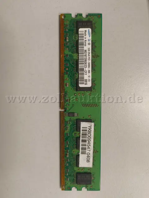 50 moduli di memoria / RAM Samsung 1 GB DDR2-800 MHz PC2-6400U (M378T2953EZ3-CF7)