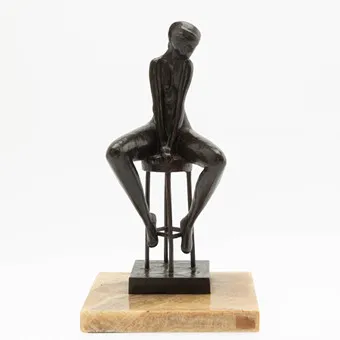 ABRAHAM DUBCOVSKY (1930-2004). Coquete.