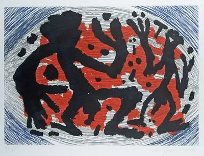 Penck, A.R.：无题（具象构图）