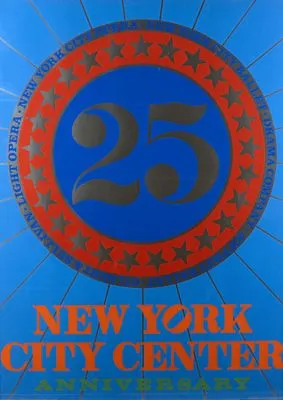 Indiana, Robert: New York City Center 25th anniversary