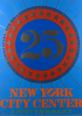 Indiana, Robert: New York City Center 25th anniversary