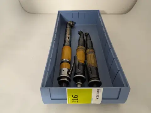 3 stk. Atlas Copco trykluftskruetrækkere, justerbare
