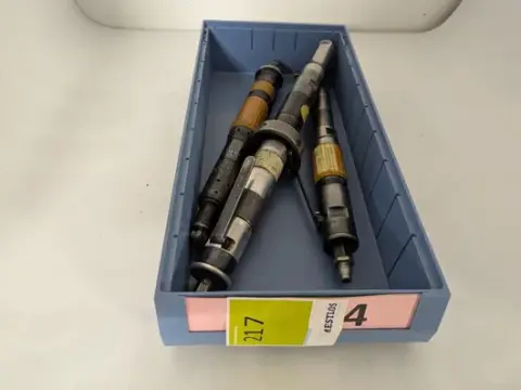 3 stk. trykluftskruetrækkere, justerbare