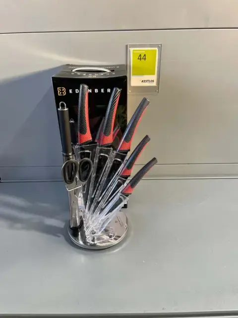Original Edenberg knivblokk med knivsett