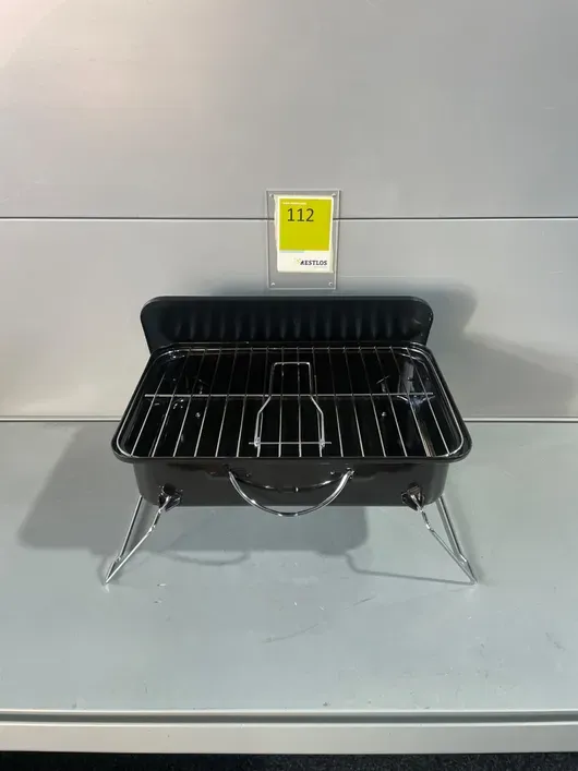 Kompakt kulgrill med klappeben