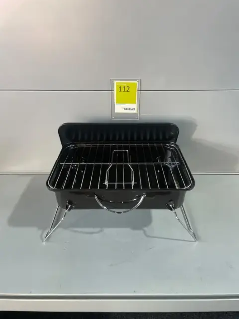 Kompakt kulgrill med klappeben