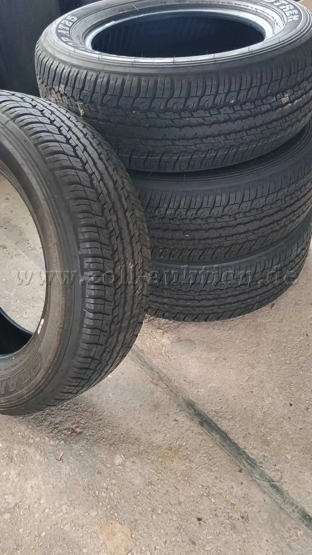4 anvelope M & S Dunlop AT 25 265/60 R18
