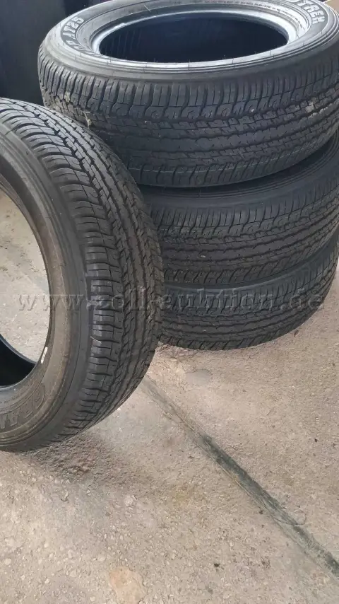 4 db M & S gumiabroncs Dunlop AT 25 265/60 R18