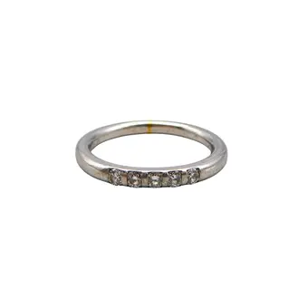 MINNERING AV 950 PLATINA MED FEM BRILLANTER.