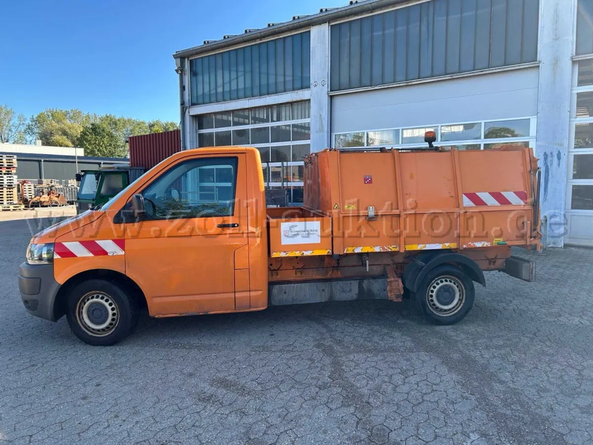 1 letaffaldscompaktor VW Transporter