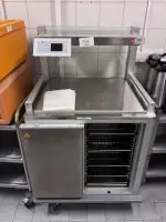 4 Menu Mobil खाद्य तापक ट्रॉली