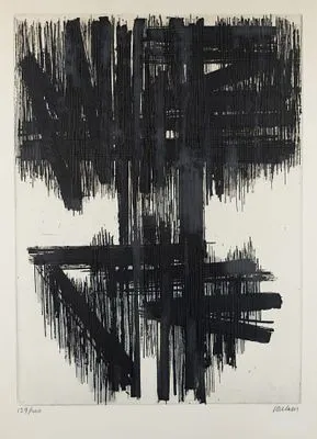 Soulages, Pierre: Acquaforte VI