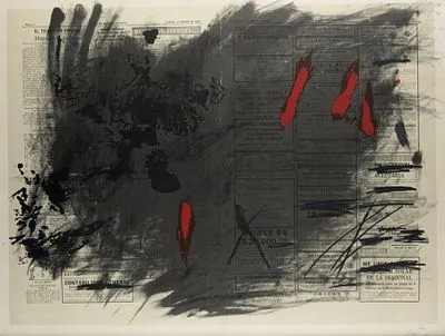Tapies, Antoni: Fără titlu (La Vanguardia espanola)