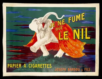 Cappiello, Leonetto: Je ne fume que le Nil