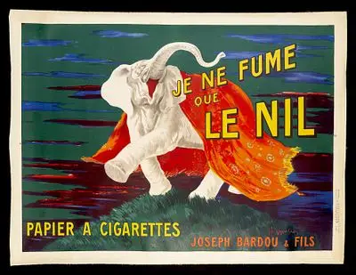 Cappiello, Leonetto: Je ne fume que le Nil