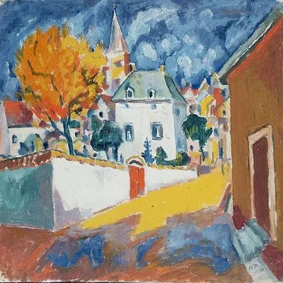 Trimborn, Hans: Kylänäkymä