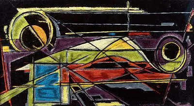 Lamers, Hanns: Nattbilde III 1958