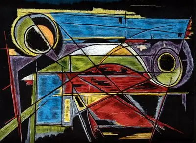 Lamers, Hanns: Escena nocturna IV 1958