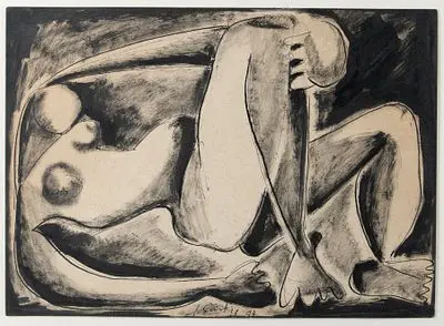 Gaitis, Yannis: Desnudo yacente