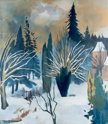 Nauen, Heinrich: Vinter i parken