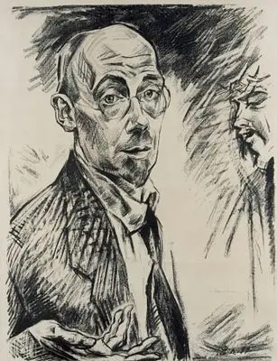 Nauen, Heinrich: Autorretrato