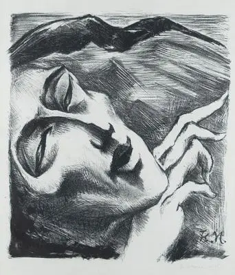 Nauen, Heinrich: Cabeza de mujer