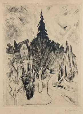 Nauen, Heinrich: Park reggel
