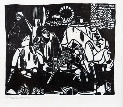 Campendonk, Heinrich: A koldus