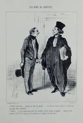 Daumier, Honoré: Les Gens de Justice/Le Charivari