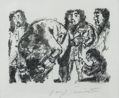 Corinth, Lovis: Mønstring