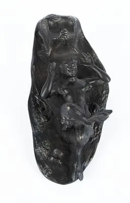 Bergmann，仿Franz Xaver：卧姿萨提尔