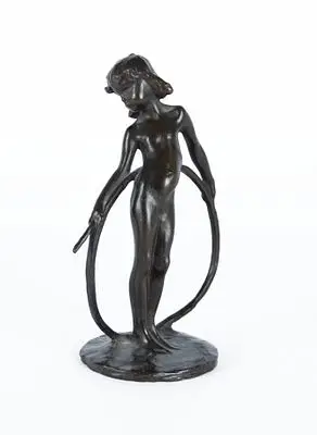 Hoetger, Bernhard: Niña con aro (L'enfant au cerceau)