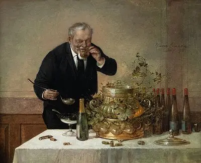 Lassen, Hans August: Posuda za punč