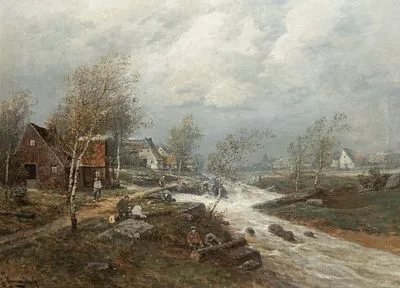 Jungblut, Johann：溪边农庄