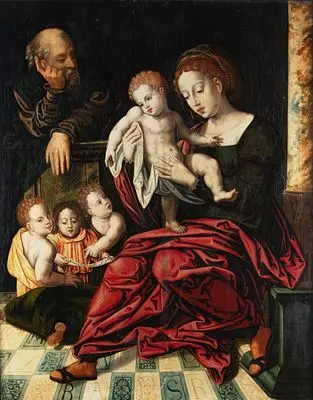 Coecke van Aelst I, círculo/seguidor de Pieter: la Sagrada Familia