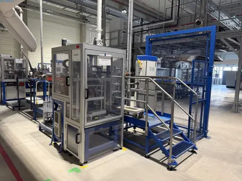 Impianto di smontaggio (ABA005) 2022002618 Schaeffler impianto di smontaggio casse di sinterizzazione per pezzi sinterizzati