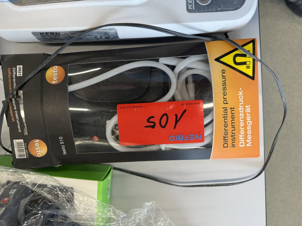 Erospainemittari Testo Testo 510