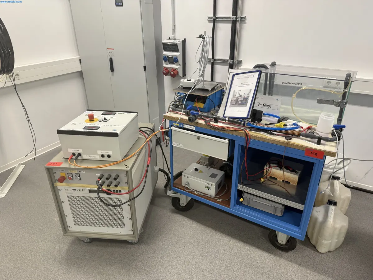 Demineralize su test standı (PLM001)