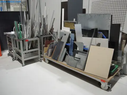 5 cărucioare pentru transportul materialelor
