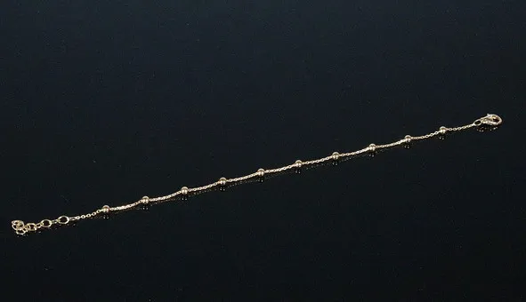 Meralin Jewelry. سوار من الفضة الإسترليني 925، مطلي بالذهب.