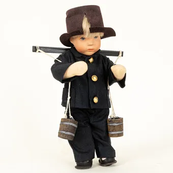 KÄTHE KRUSE. Muñeca aguadora 'Hummel Hummel'.