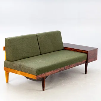 INGMAR RELLING. Daybed / sofá serie 'Svanette' Svane, Ekornes Fabrikker A/S, Noruega, años 1960.